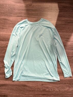 Guy Harvey Light Blue Long Sleeve Shirt